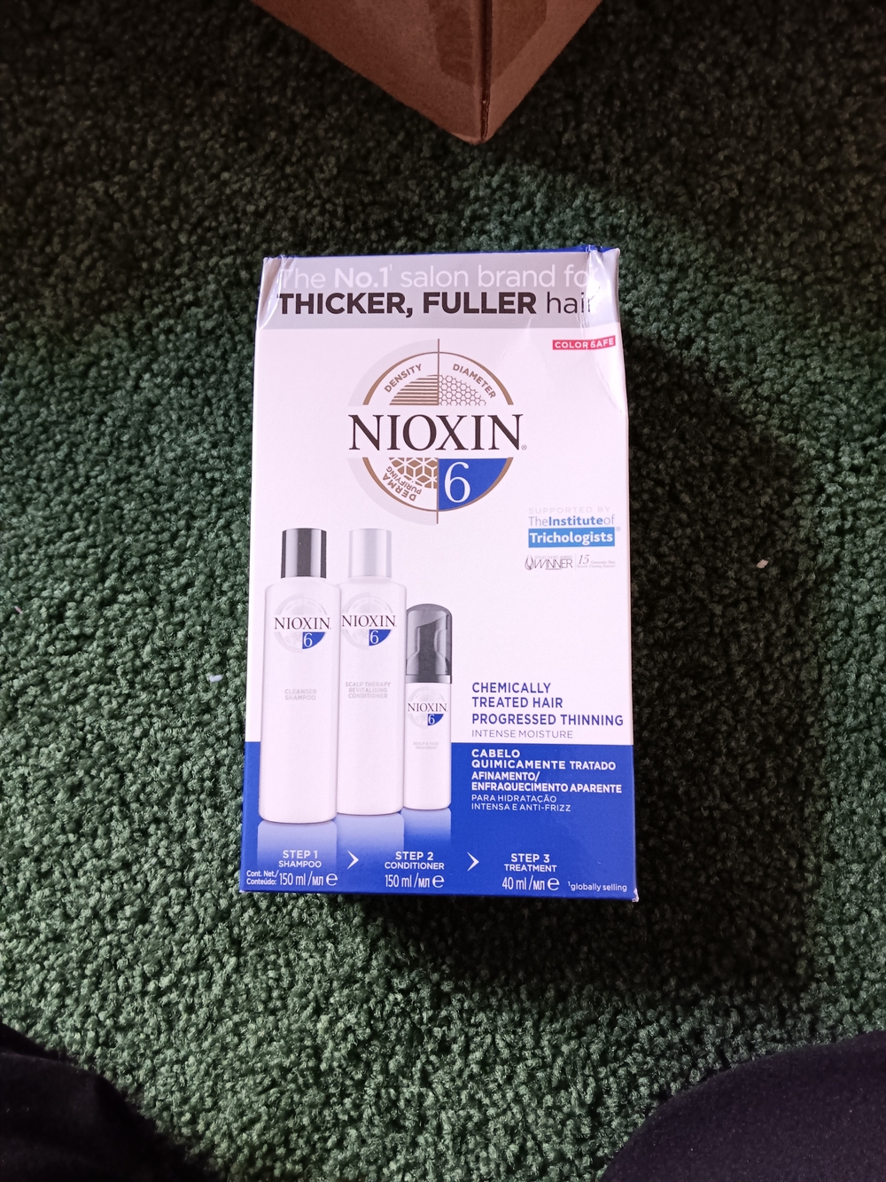 Nioxin 6 Chemically Treated Hair System For Bleached .
